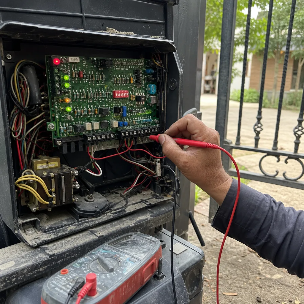 Gate Motor & Opener in Allen, TX | Ironworks Gate Co.